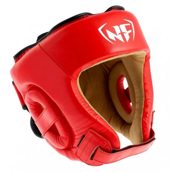 Nordic Fighter Boxing Helmet Röd Boxningshjälm Large